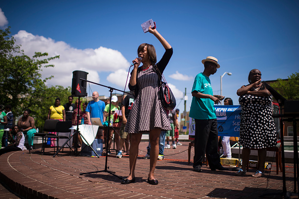 The 8th Annual Boundary Block Party in the West district of Baltimore.