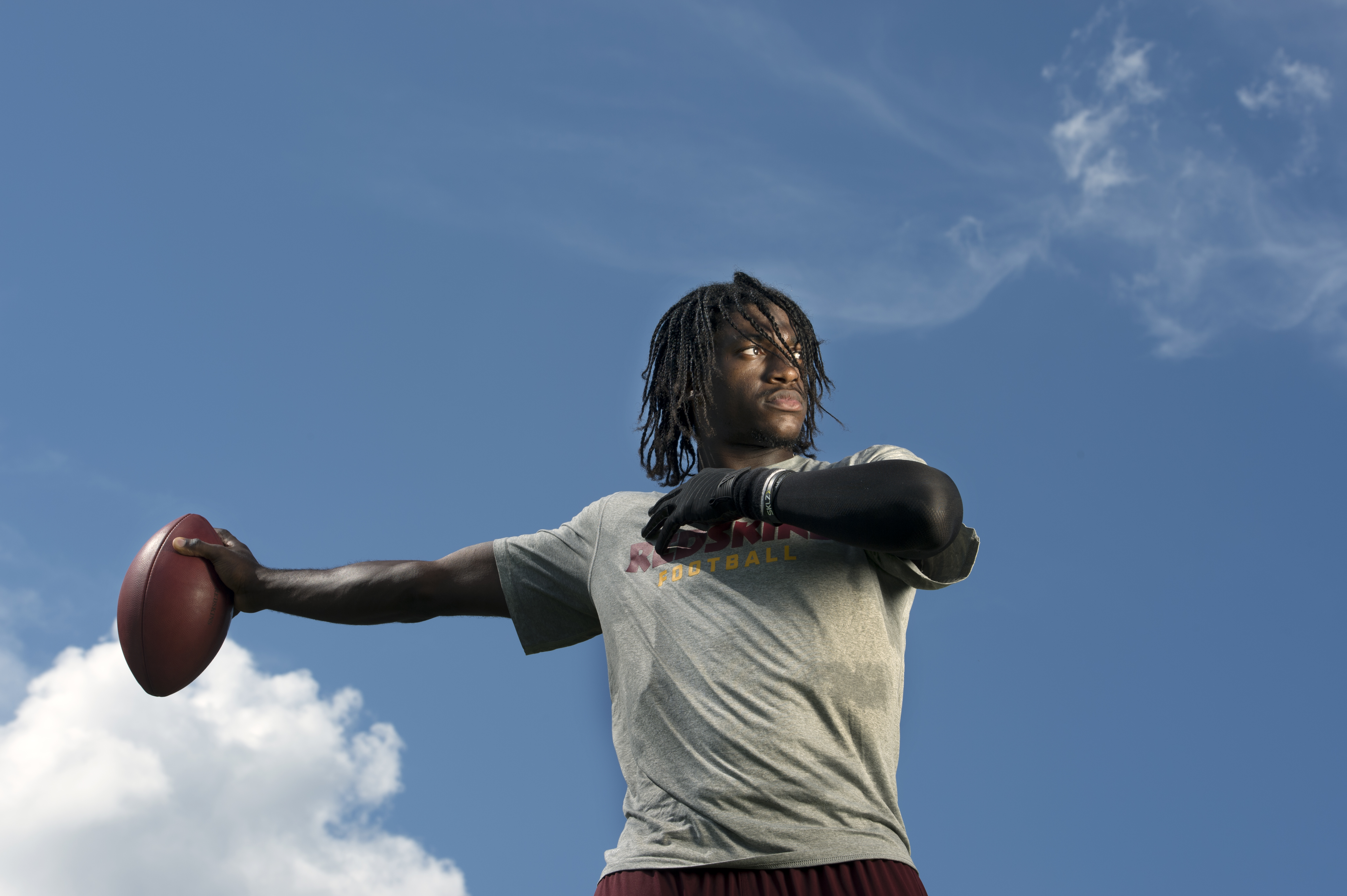 Redskins' rookie starting quarterback Robert Griffin III