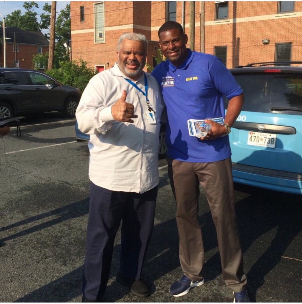 Larry Young Visits Early Voting Election Sites