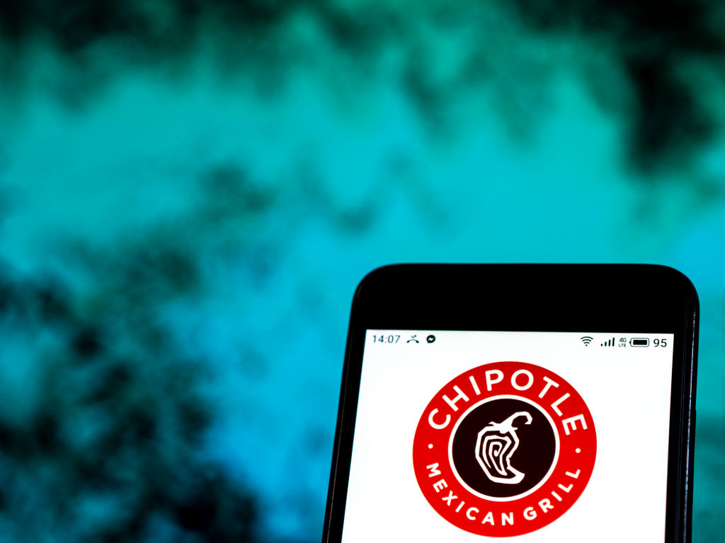 Chipotle Mexican Grill Restaurant company logo seen...