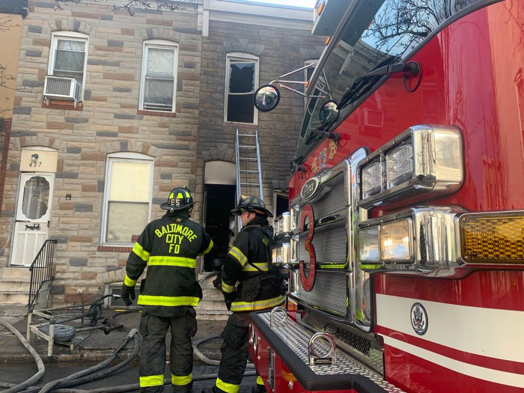 N. Glover St. Fire