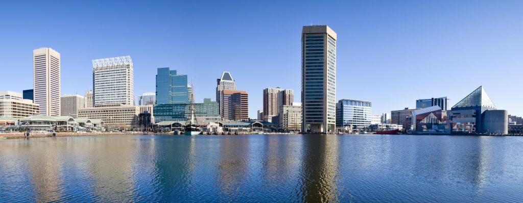 Baltimore Inner Harbor Panorama