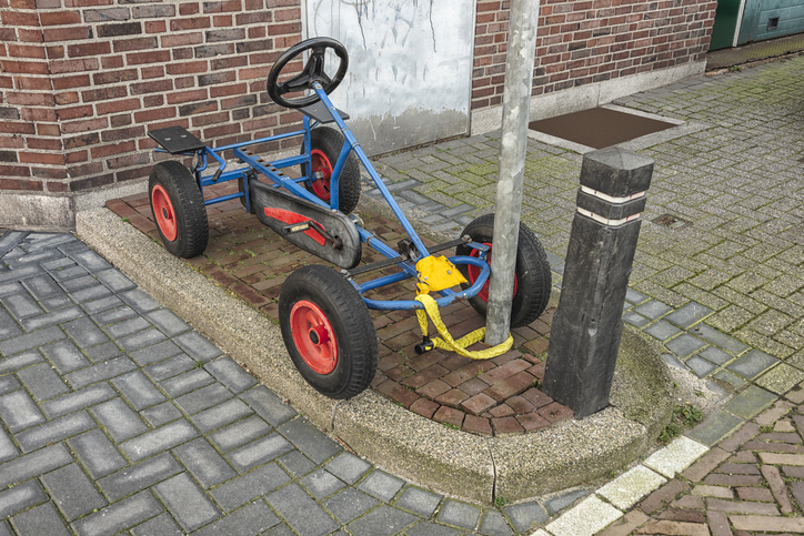 children's go-kart bike