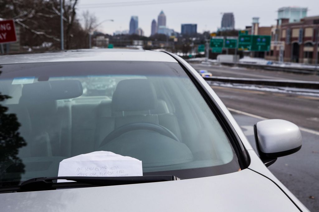 Rare Winter Storm In South Brings Ice And Snow To Region Unaccustomed To The Elements