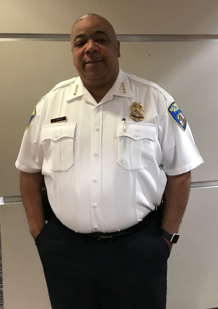 Baltimore City Police Commissioner Michael Harrison