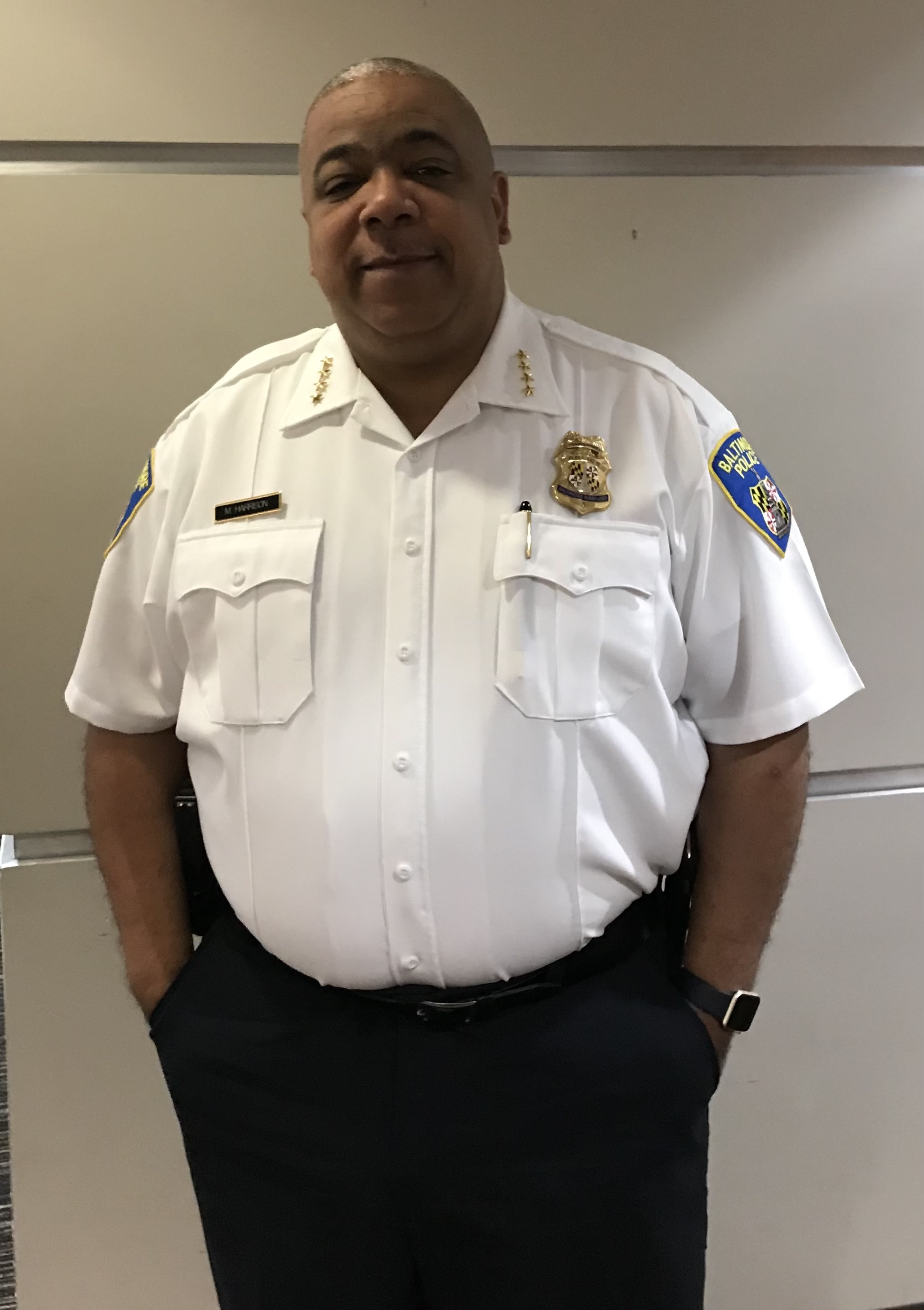 Baltimore City Police Commissioner Michael Harrison