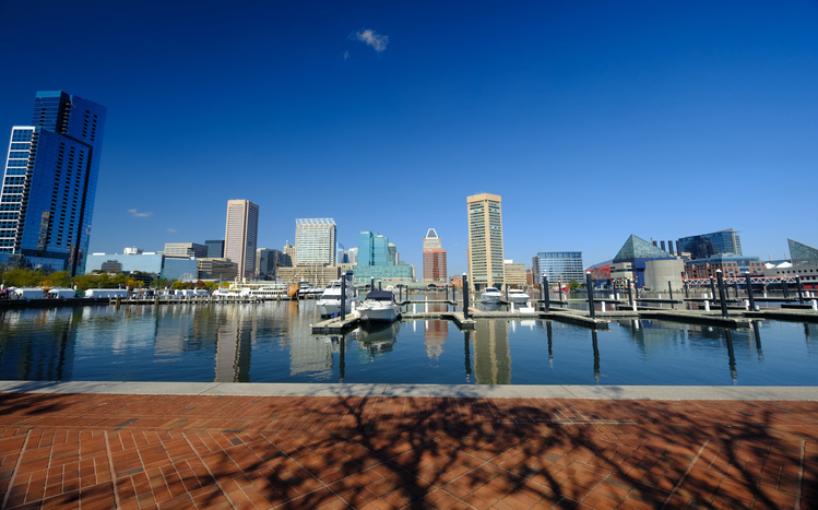 Inner Harbor in Baltimore, Maryland