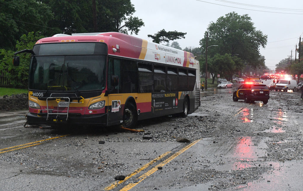 Ellicott City awash in flood waters as heavy rain drenches Baltimore region