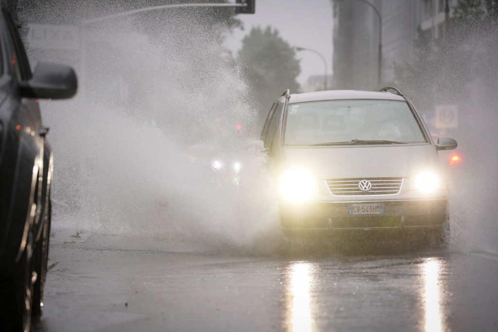 Torrential Rainfall In Warsaw
