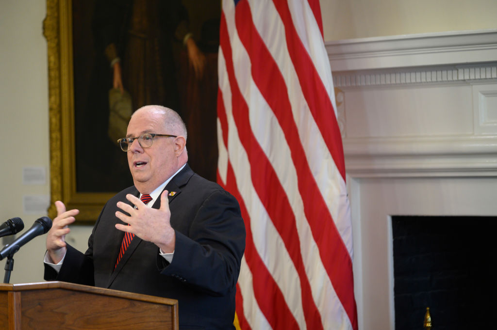 ANNAPOLIS MD - JUNE 03 Maryland Governor Larry Hogan said the s