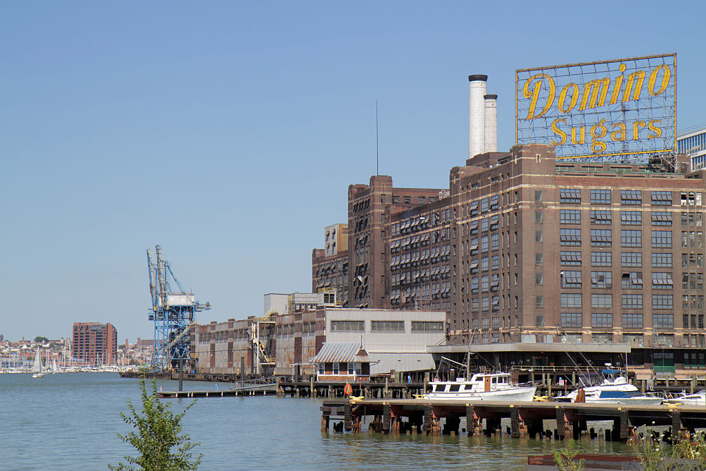 Domino Sugar, sugarcane refining plant.