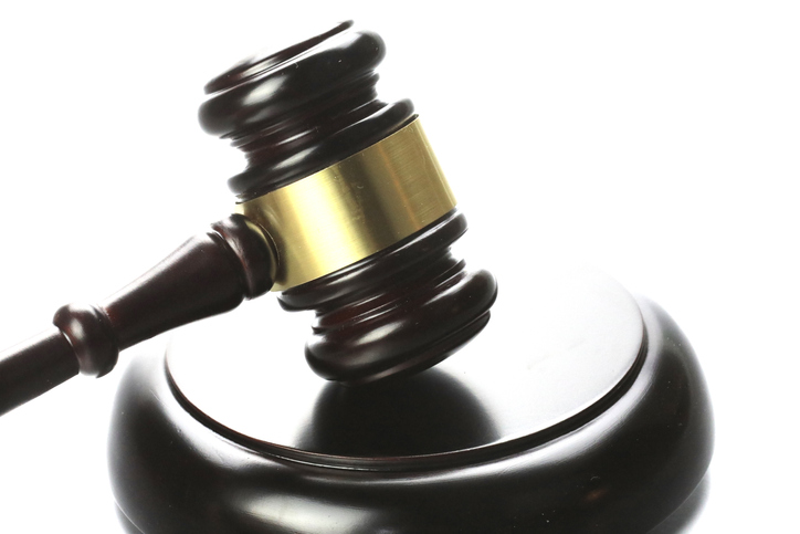 Wood Gavel mallet for court