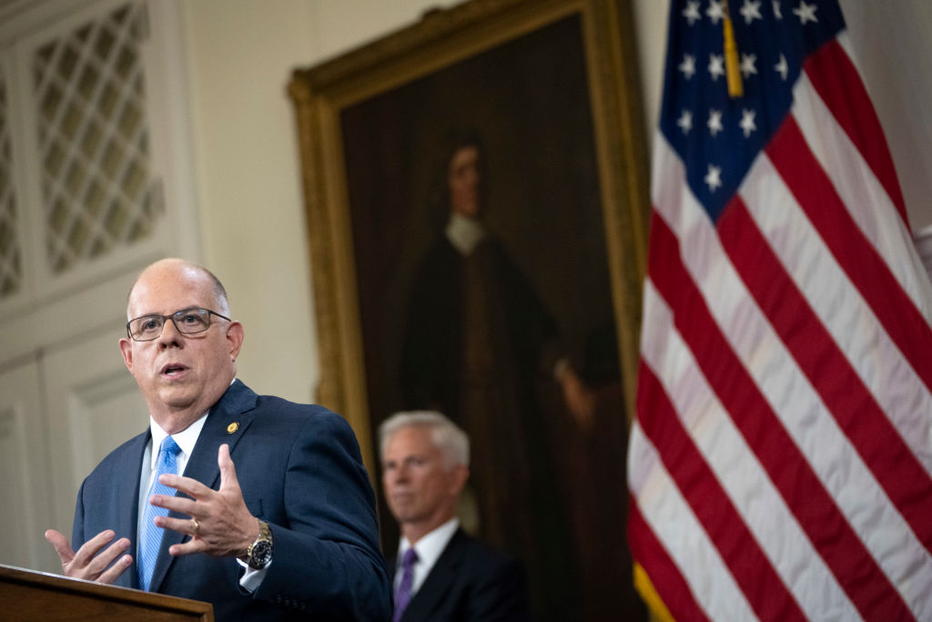 Maryland Gov. Hogan Provides Covid-19 Updates