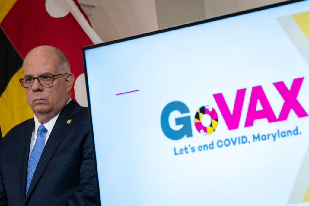 Maryland Gov. Hogan Provides Covid-19 Updates
