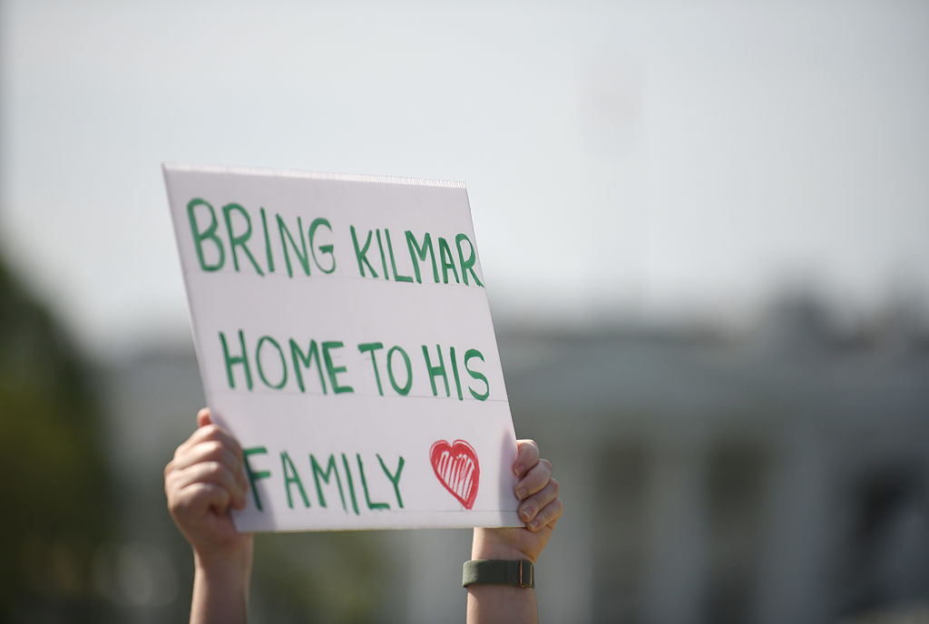 WASHINGTON, DC - APRIL 14: An interfaith prayer vigil for Kilma