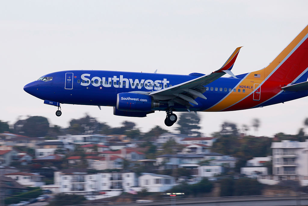Southwest Airlines At San Diego International Airport