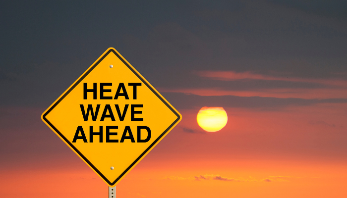 Heatwave Sign For Dynamic Lead